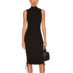 BB Dakota by Steve Madden Black Midi Dress